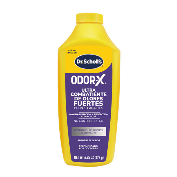 Polvos para Pies Ultra Fuertes para el Mal Olor Odor-X - Dr. Scholl´s