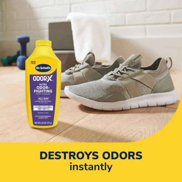 Polvos para el mal olor de Pies Dr. Scholl's Odor-X | Almidón