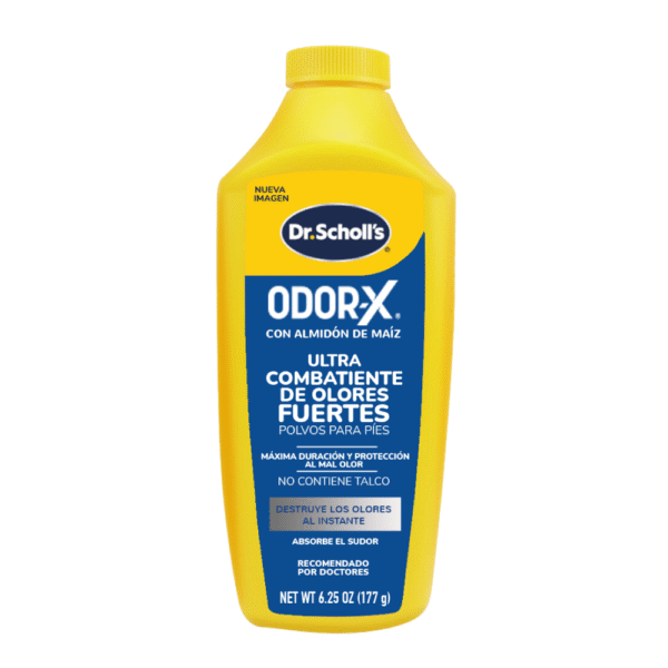 Polvos para el mal olor de Pies Dr. Scholl's Odor-X | Almidón