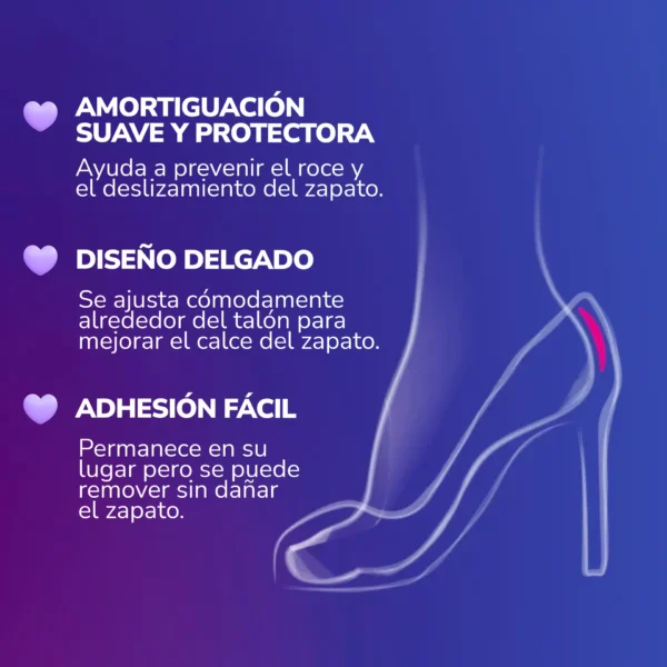 Protectores de Talón Dr. Scholl's | Tripack Colores Surtidos