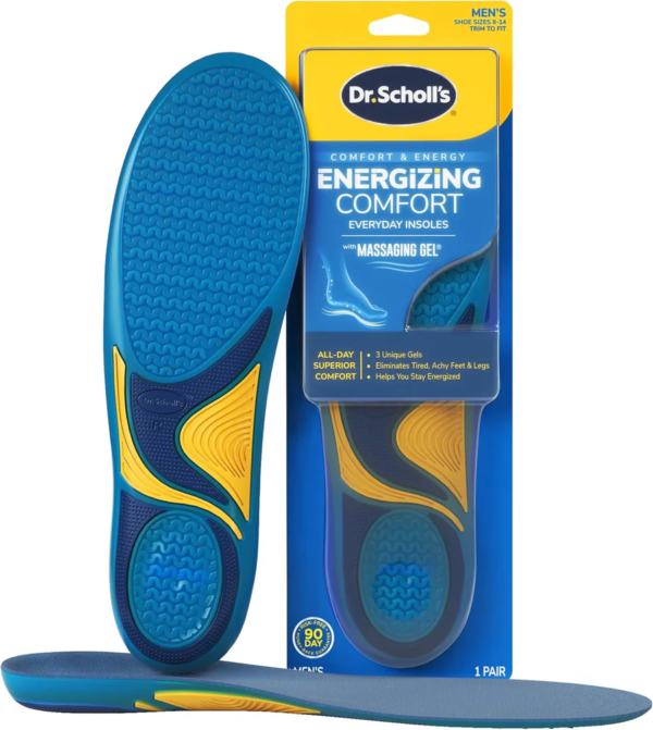 Plantilla en GEL ENERGÍA Y CONFORT para el día a día Hombre - Dr. Scholl´ s