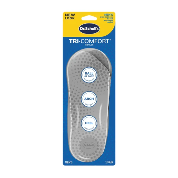 Plantillas Tri-confort Dr. Scholl's Hombre | Alivio Total