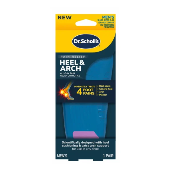 Plantillas para Pie Plano y dolor de Talón Dr. Scholl's Hombre