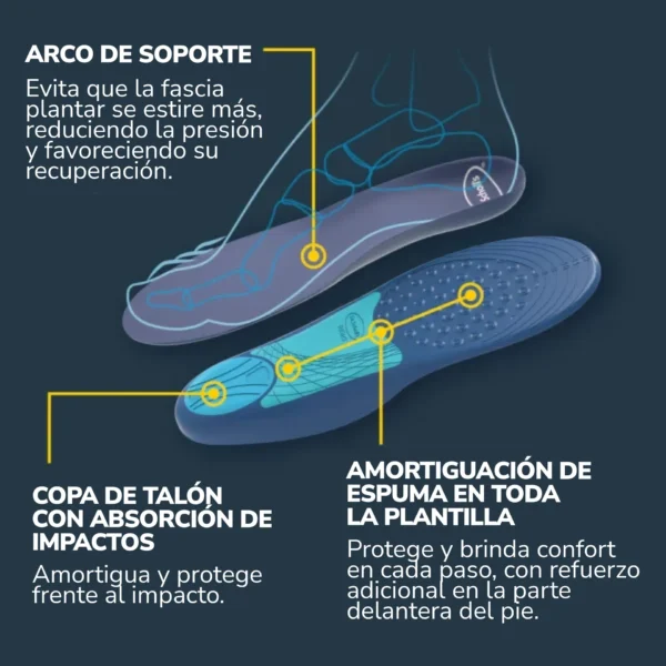 Plantilla Fascitis Plantar Dr. Scholl's Mujer | Alivio dolor