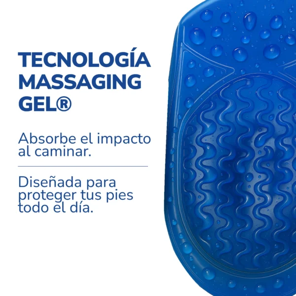 Talonera en Gel para Hombre Dr. Scholl's Massaging Gel