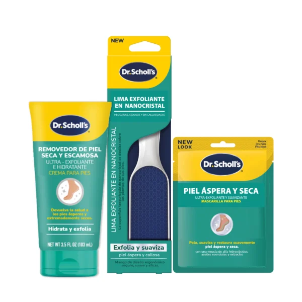 Combo Exfoliación Extrema Dr. Scholl´s | Exfoliante