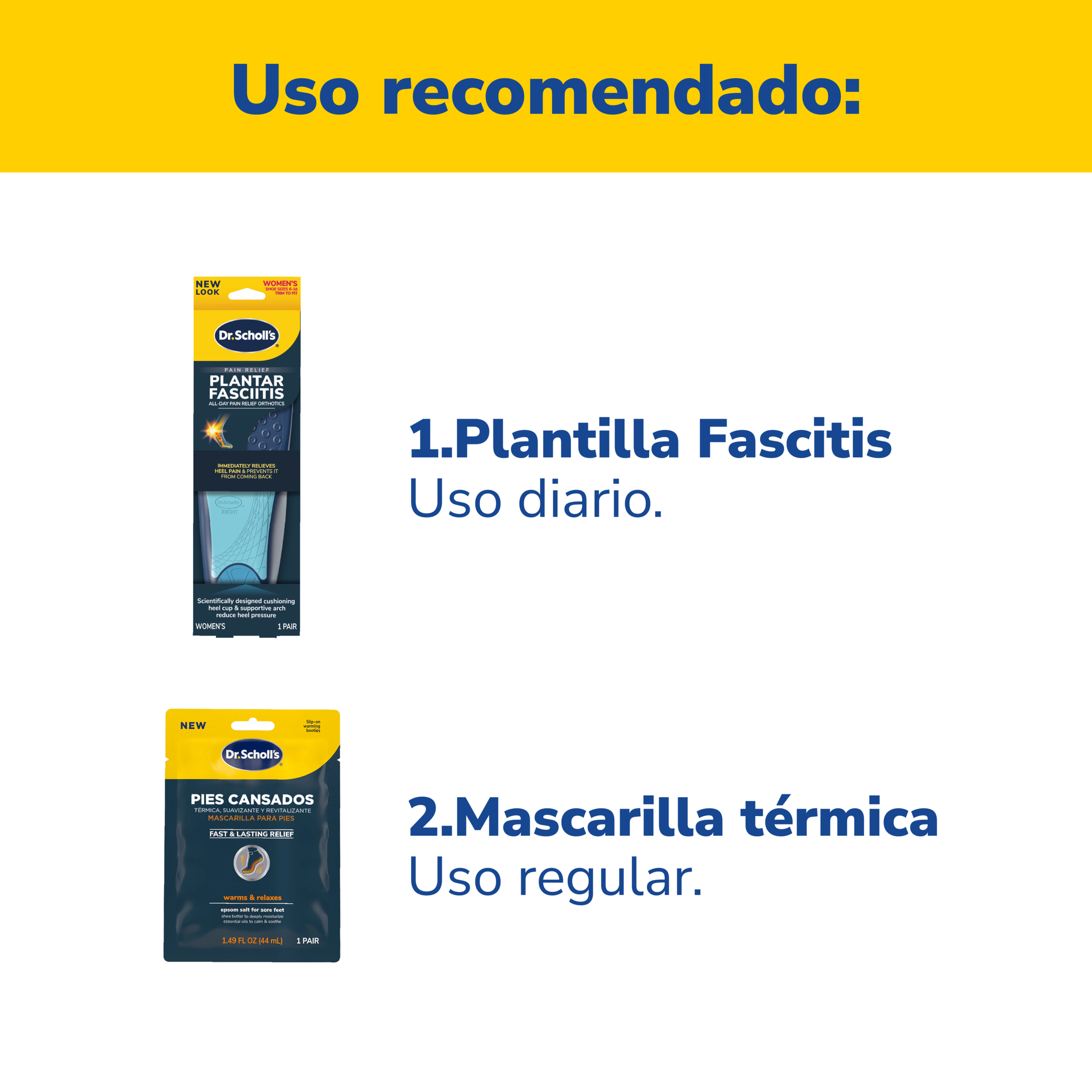 Combo Fascitis Plantar Dr. Scholl´s | Dolor y Descanso - Imagen 3