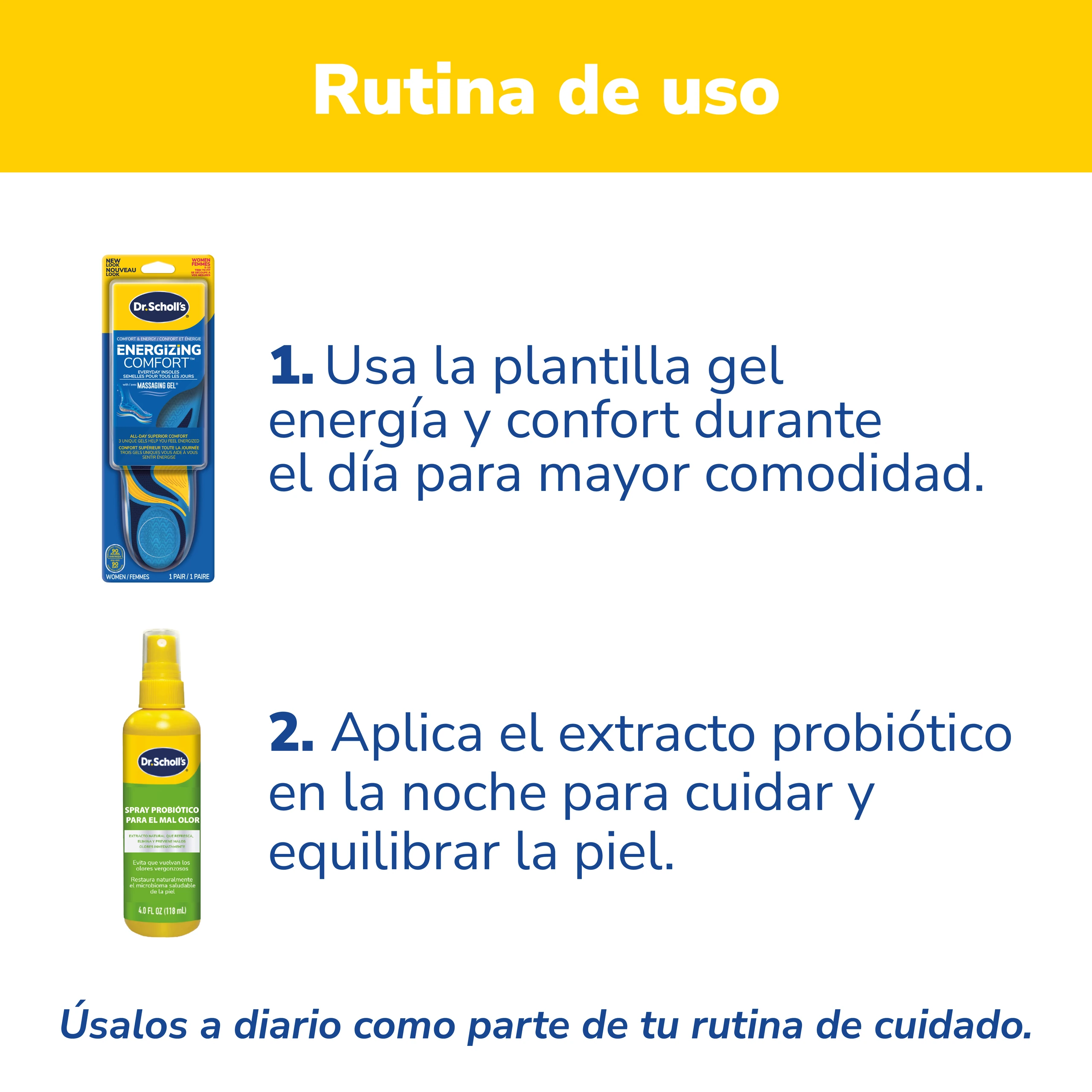 Combo Cuidado Diario Dr. Scholl´s | Alivio Diario - Imagen 2