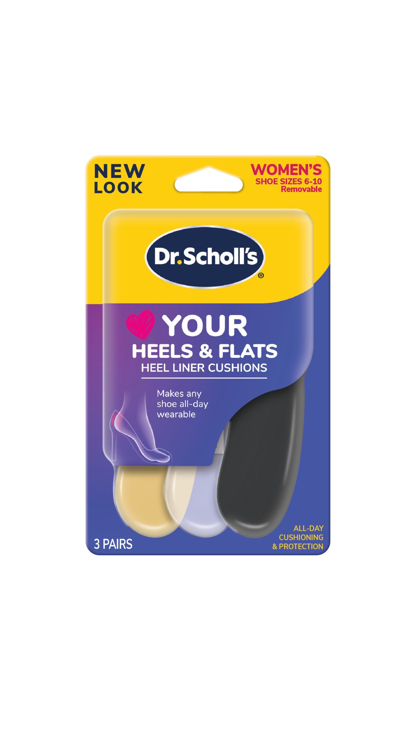Protectores de Talón Dr. Scholl's | Tripack Colores Surtidos - Imagen 2