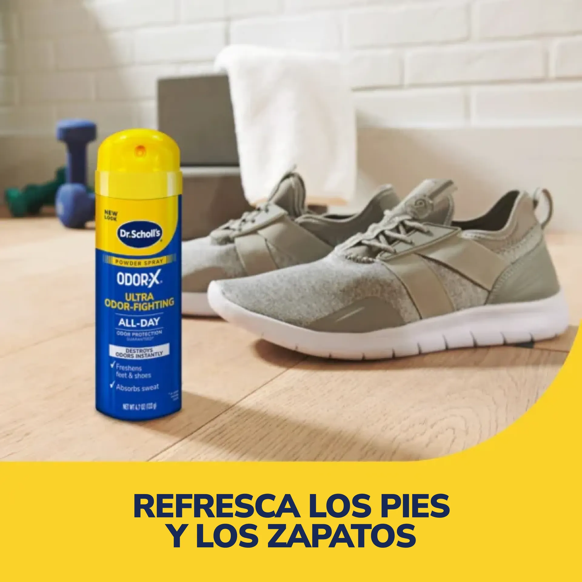 Desodorante para pies Dr Scholl's Odor-X Anti-Olor - Imagen 3
