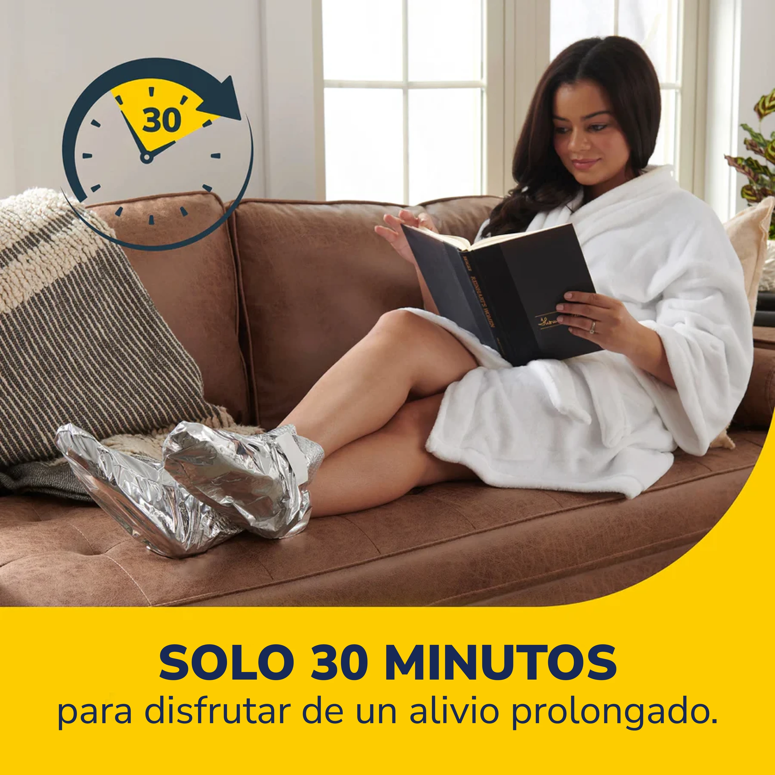 Mascarilla térmica para pies Dr. Scholl's Revitalizante - Imagen 4
