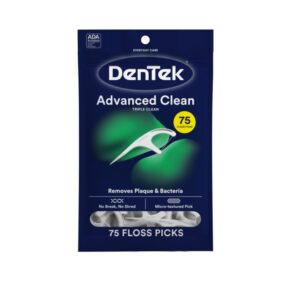 Hilo Dental Flosser DenTek Triple Clean Menta x 75 Unidades