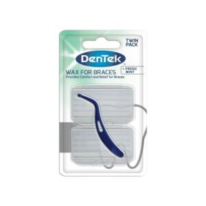 Cera para Ortodoncia DenTek para Brackets – Estuche x 10 Unidades